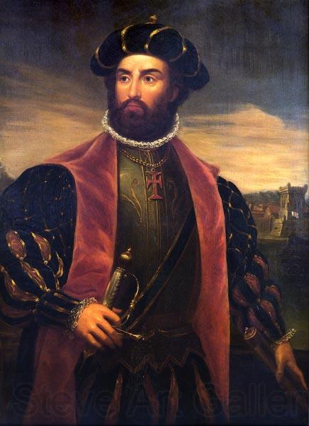 unknow artist Vasco da Gama France oil painting art